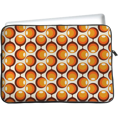 Cazy Tablet Sleeve geschikt voor iPad Mini 2022 (6th Gen) - 70s Oranje