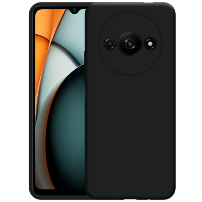 Cazy Soft TPU Hoesje geschikt voor Xiaomi Redmi A3 - Zwart