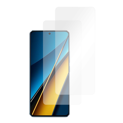 Cazy Screenprotector geschikt voor Xiaomi Poco X6 - 2 stuks Screenprotector van Gehard Glas