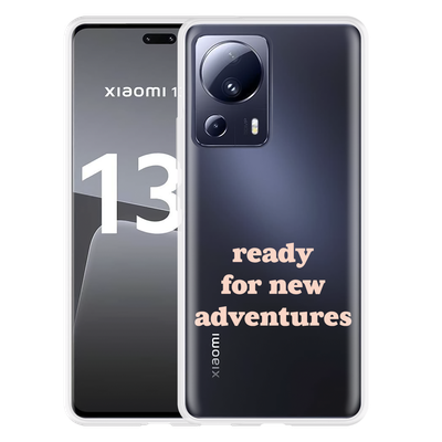 Cazy Hoesje geschikt voor Xiaomi 13 Lite New Adventures