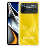 Hoesje geschikt voor Poco X4 Pro - Pinky Promise