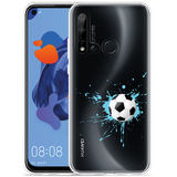 Cazy Hoesje geschikt voor Huawei P20 Lite 2019 - Soccer Ball