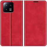 Wallet Magnetic Hoesje geschikt voor Xiaomi 13 - Rood