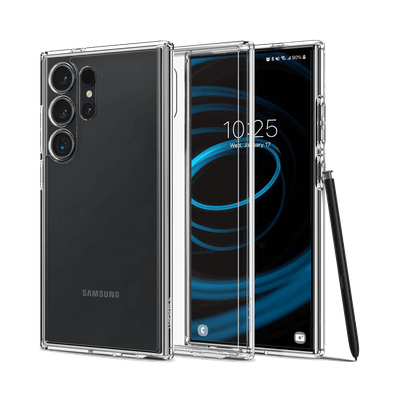 Spigen Ultra Hybrid Case Samsung Galaxy S24 Ultra (Crystal Clear) ACS07292