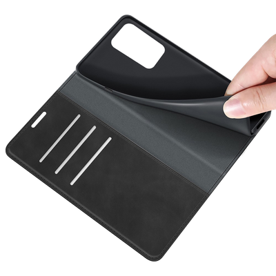 Cazy Wallet Magnetic Hoesje geschikt voor Samsung Galaxy A53 - Zwart