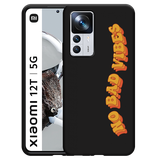 Hoesje Zwart geschikt voor Xiaomi 12T/12T Pro - No Bad Vibes