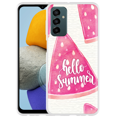 Cazy Hoesje geschikt voor Samsung Galaxy M23 - Summer Melon