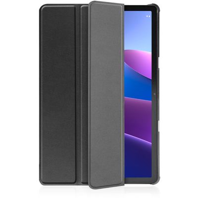 Cazy Hoes geschikt voor Lenovo Tab M10 Gen 3 - TriFold Tablet Smart Cover - Zwart