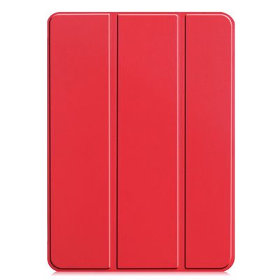 Cazy Hoes geschikt voor iPad Pro 11 2024 (5th Gen) - TriFold Tablet Smart Cover - Rood