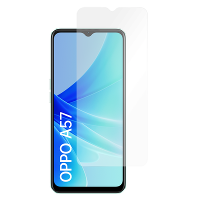 Cazy Tempered Glass Screen Protector geschikt voor Oppo A57 - Transparant