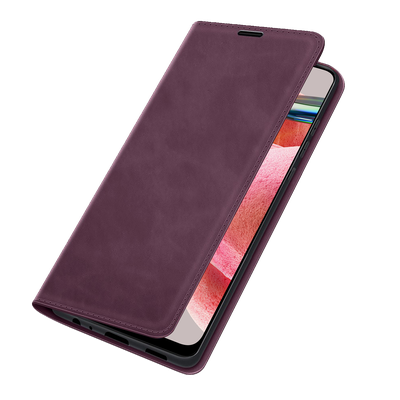 Cazy Wallet Magnetic Hoesje geschikt voor Xiaomi Redmi Note 12 4G - Paars