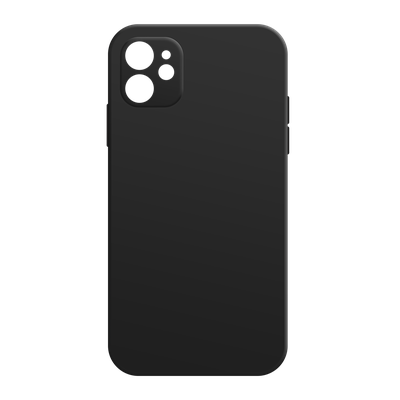 Cazy Soft Color TPU Hoesje geschikt voor iPhone 11 - Black