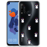 Cazy Hoesje geschikt voor Huawei P20 Lite 2019 - Penguin Chillin