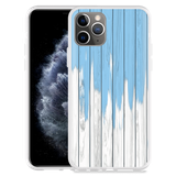 Hoesje geschikt voor iPhone 11 Pro - Dripping Blue Paint