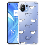 Hoesje geschikt voor Xiaomi Mi 11 Lite - Love my Cat