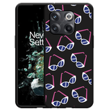 Hoesje Zwart geschikt voor OnePlus 10T - Retro Zonnebrillen I