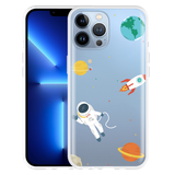Hoesje geschikt voor iPhone 13 Pro Max - Astronaut