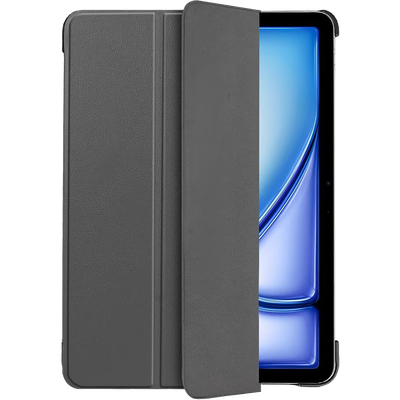 Cazy Hoes geschikt voor iPad Air 11 2024 (6th Gen) - TriFold Tablet Smart Cover - Grijs