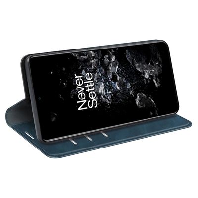 Cazy Wallet Magnetic Hoesje geschikt voor OnePlus 10T - Blauw