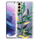 Hoesje geschikt voor Samsung Galaxy S21 - Watercolor Flowers