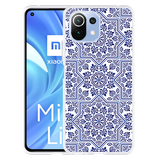 Hoesje geschikt voor Xiaomi 11 Lite 5G NE/Mi 11 Lite - Delfts Blauw II