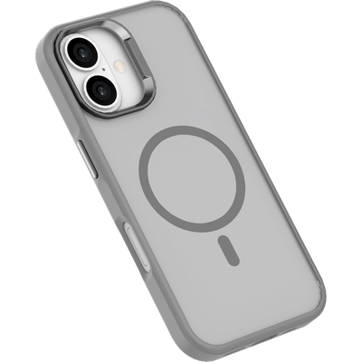 Cazy Hoesje geschikt voor iPhone 16 - Military Grade - geschikt voor Magsafe - Grijs