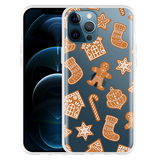 Hoesje geschikt voor iPhone 12 Pro Max - Christmas Cookies