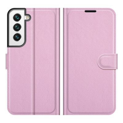 Cazy Portemonnee Wallet Hoesje geschikt voor Samsung Galaxy S22+ - Roze