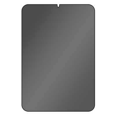 Cazy Tempered Glass Privacy Screen Protector geschikt voor iPad Mini 2022 (6th Gen)