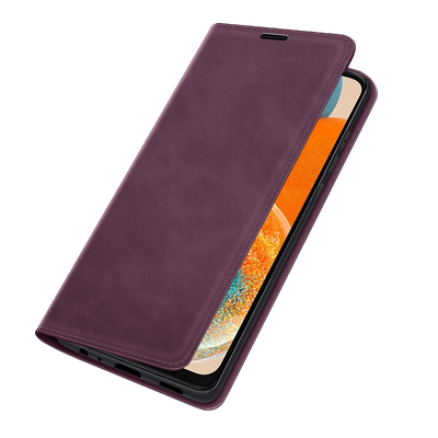 Cazy Wallet Magnetic Hoesje geschikt voor Samsung Galaxy A24 4G - Paars