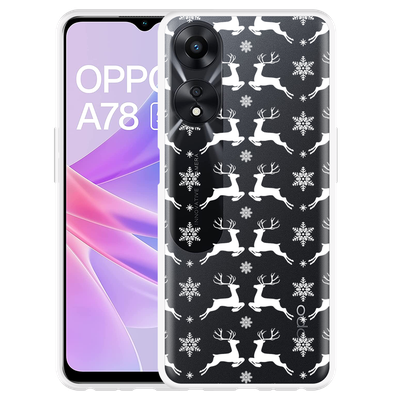 Cazy Hoesje geschikt voor Oppo A78 5G Oh Deer