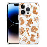Hoesje geschikt voor iPhone 14 Pro - Christmas Cookies