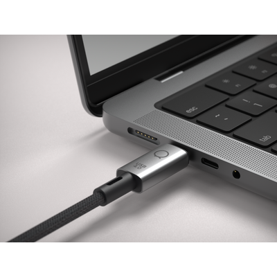 LINQ Connects USB4 Pro USB-C naar USB-C Kabel - 1 meter - Zwart
