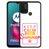 Hardcase hoesje geschikt voor Motorola Moto G10 - Summer Time