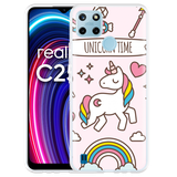 Hoesje geschikt voor Realme C25Y - Unicorn Time