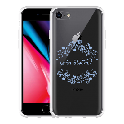 Cazy Hoesje geschikt voor iPhone 8 - In Bloom