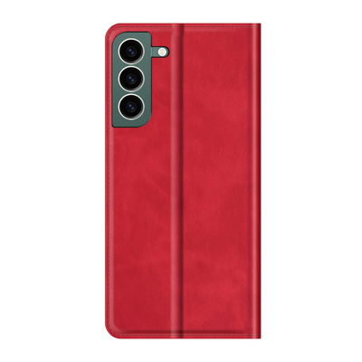 Cazy Wallet Magnetic Hoesje geschikt voor Samsung Galaxy S23 - Rood