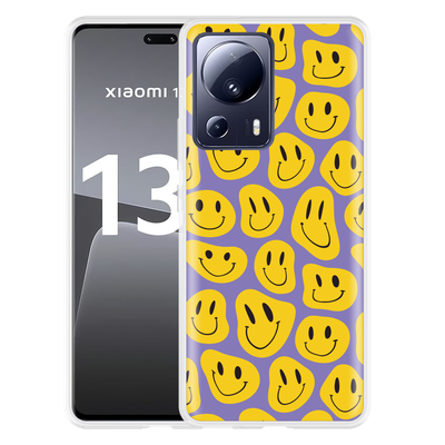 Cazy Hoesje geschikt voor Xiaomi 13 Lite Smileys