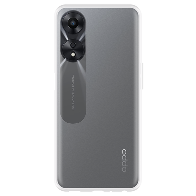 Cazy Soft TPU Hoesje geschikt voor Oppo A78 5G - Transparant