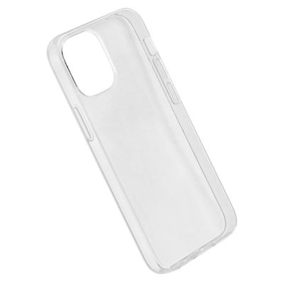 Hama Crystal Clear Cover Hoesje geschikt voor Apple iPhone 12 Mini - Flexibel telefoonhoesje - Krasbestendig - Perfecte Pasvorm - Transparant