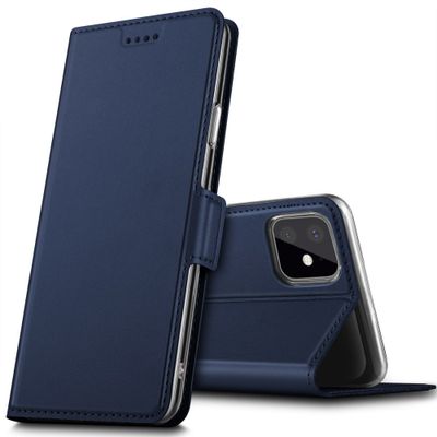 Cazy TPU Wallet Case geschikt voor Apple iPhone 11 Pro Max - Blauw