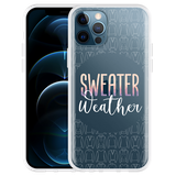 Hoesje geschikt voor iPhone 12 Pro - Sweater Weather