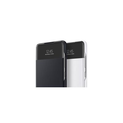 Samsung Galaxy A72 5G S View Wallet Cover - Zwart