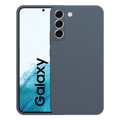 Cazy Soft Color TPU Hoesje geschikt voor Samsung Galaxy S22+ - Blauw
