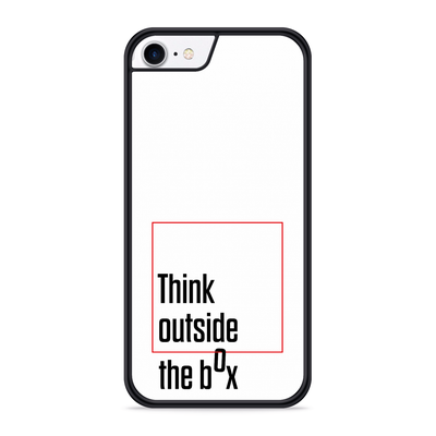 Cazy Hardcase hoesje geschikt voor iPhone 8 - Think out the Box