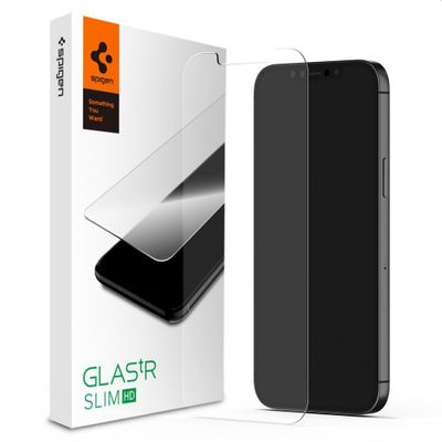 Spigen Glas tR Slim geschikt voor Apple iPhone 12 Pro Max Tempered Glass