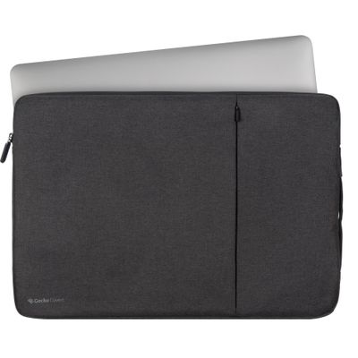 Gecko Covers Universal 17 inch Laptop Zipper Sleeve (Black) ULS17C1