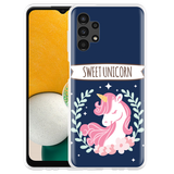 Hoesje geschikt voor Samsung Galaxy A13 4G - Sweet Unicorn