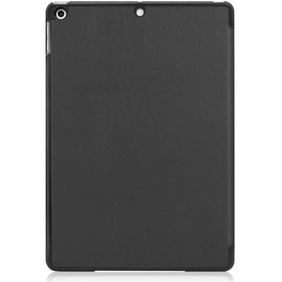 Cazy Hoes geschikt voor iPad 2021 (9th Gen)/2020 (8th Gen)/iPad 2019 (7th Gen) - Book Case - Met Screenprotector - Zwart