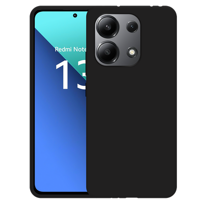 Just in Case Xiaomi Redmi Note 13 4G - Soft TPU Case with Necklace Strap - Black